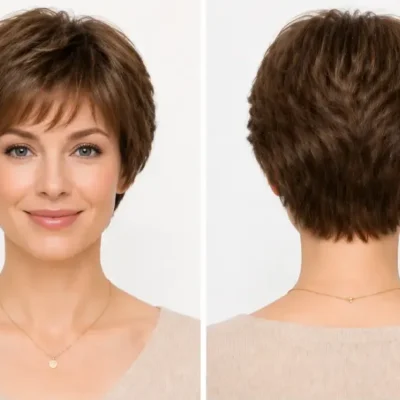 Whole handmade medical premium fiber wig