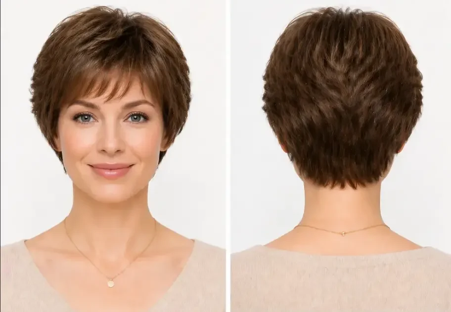 Whole handmade medical premium fiber wig