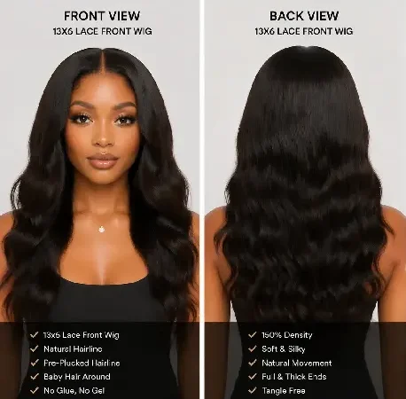 13×6 Lace Front Wigs