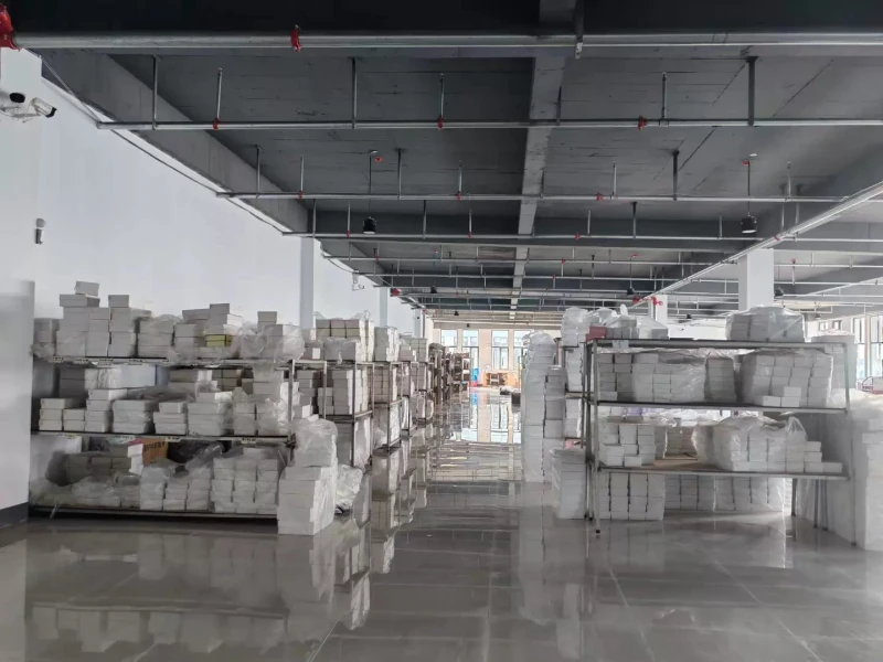 Wig factory warehouse environment