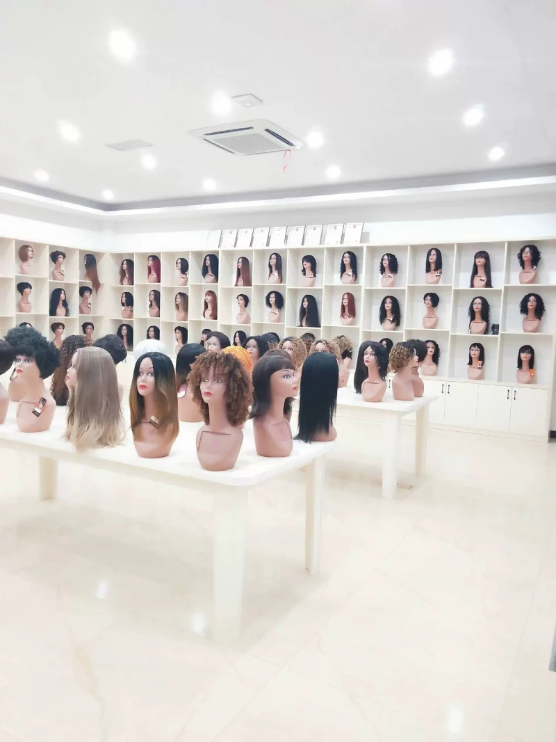 Wig factory product showroom