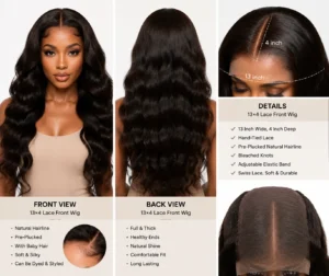 13×4 Lace Front Wigs