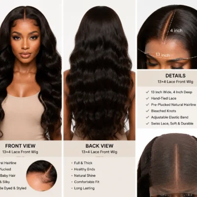 13×4 Lace Front Wigs