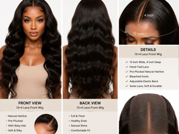 13×4 Lace Front Wigs