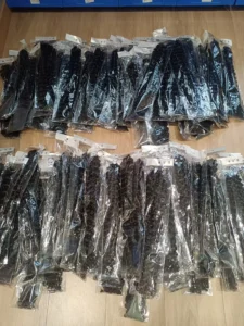 Factory bulk stock Wholesale Human Hair Wigs packaged separately, large quantity human hair extensions for wholesale buyers