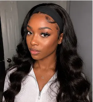 Human hair HD lace headband wig supplier from China Human hair HD lace headband wig supplier from China