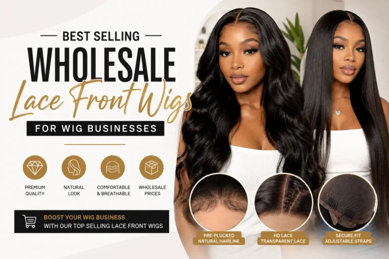 Best selling wholesale lace front wigs for wig businesses and hair retailers