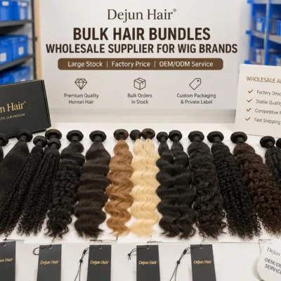 Bulk hair bundles wholesale supplier for wig brands and hair businesses