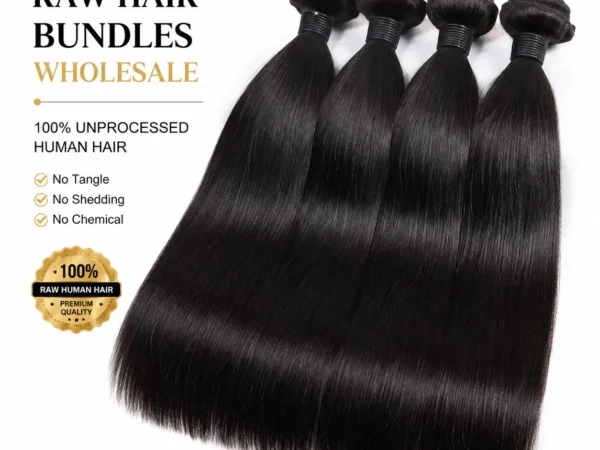 Raw Hair Bundles Wholesale – 100% Unprocessed Human Hair in Bulk