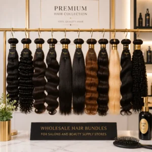 Wholesale hair bundles for salons and beauty supply stores